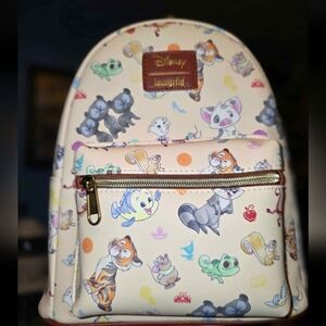 Brand New! Loungefly Disney Princess Sidekicks Mini Backpack